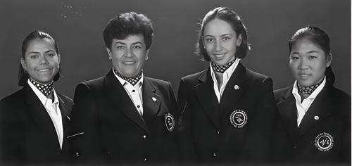 Katherine Pareja, Patricia Pazmino, Maria Jose Ferro, Kitty Hwang Choi